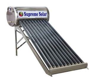 Supreme Solar Steel Tank ETC Water Heater