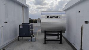 Kamal Heat Pump With 1500L Epoxy-Coated Storage Tank