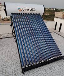 Jupiter Solar ETC Water Heater With Glass-Lined Tank
