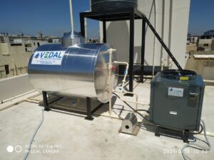 Vedal VET 5HP Heat Pump for PG & Hostels